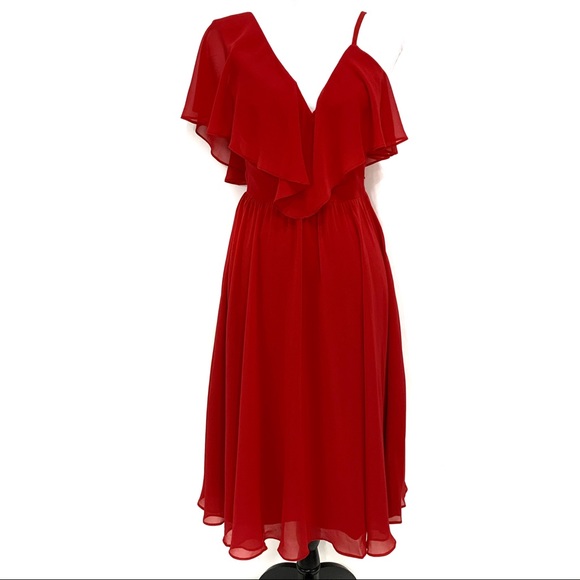 Dress The Population Claudia Rouge  A-Line dress - Picture 3 of 8